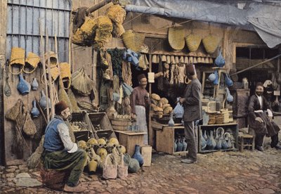 Marchands turcs; vannerie et poterie - European Photographer